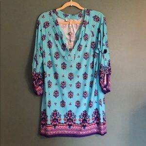 Nanette Lepore size L Blue Top